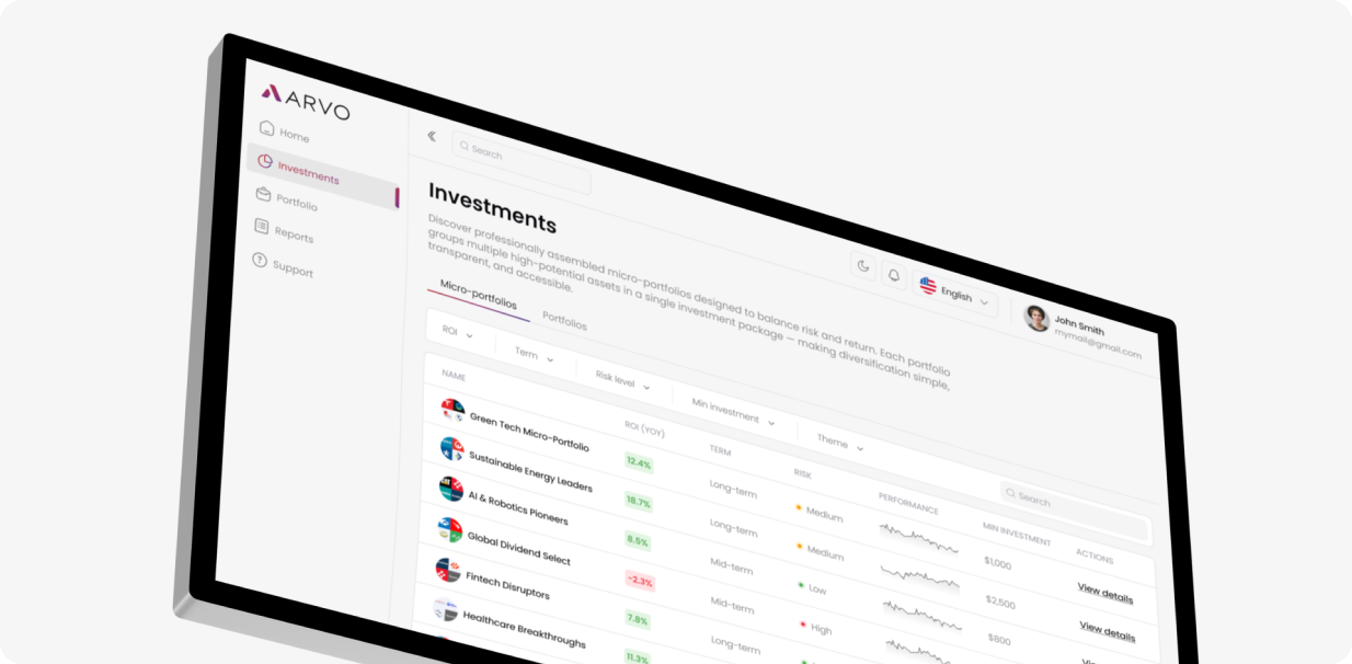Investment Dashboard